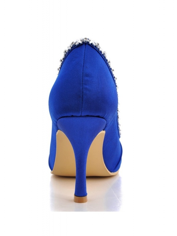 scarpe spuntate blu eleganti