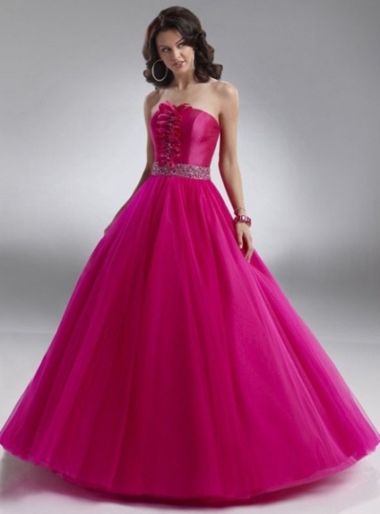 MARTA - Quinceanera dresses A-line Tulle Strapless Occasion dress
