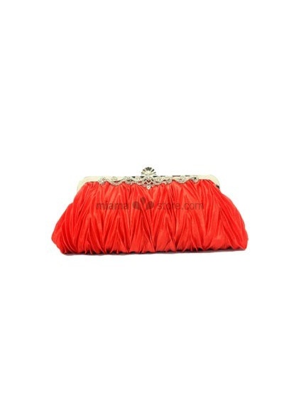 Red Stain Rhinestone Special Occasion Handbags/Clutches