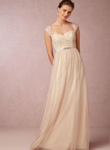 ADRIANNA - Bridesmaid Sweetheart Floor length Tulle Lace Wedding party dress