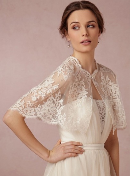 Mantellina Sposa in pizzo