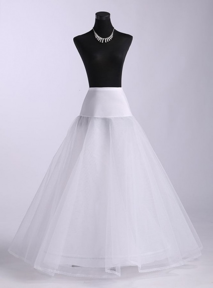 Tulle A-Line slip Full gown slip 2 Tiers Wedding petticoat